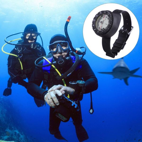 

outdoor gadgets 1pc underwater luminous compass watcher waterproof
