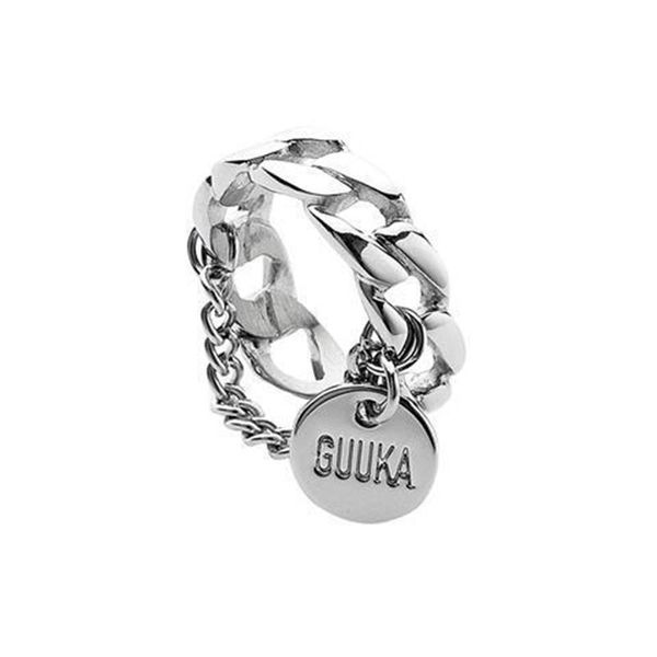 

cluster rings thai silver craftsmanship round pendant tassel chain opening couple ring adjustable charm luxury jewelry accessories, Golden;silver