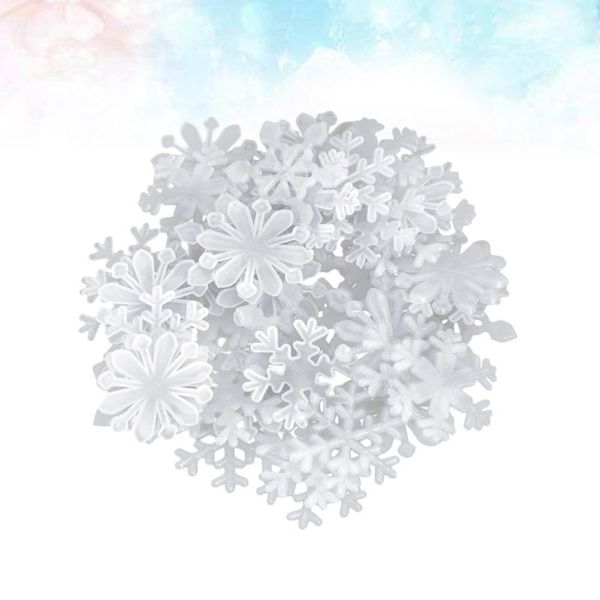 

wall stickers 200pcs white fluorescent snowflake sticker creative luminous mural decals removable stereoscopic background dec