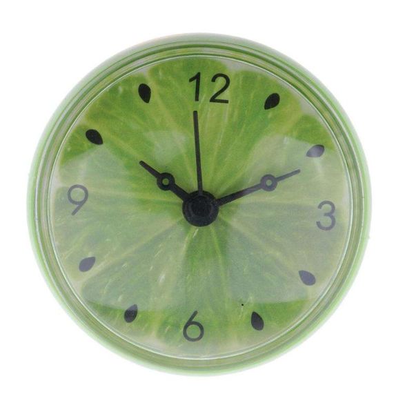 

wall clocks small suction cup bathroom kitchen clock waterproof easy install gift
