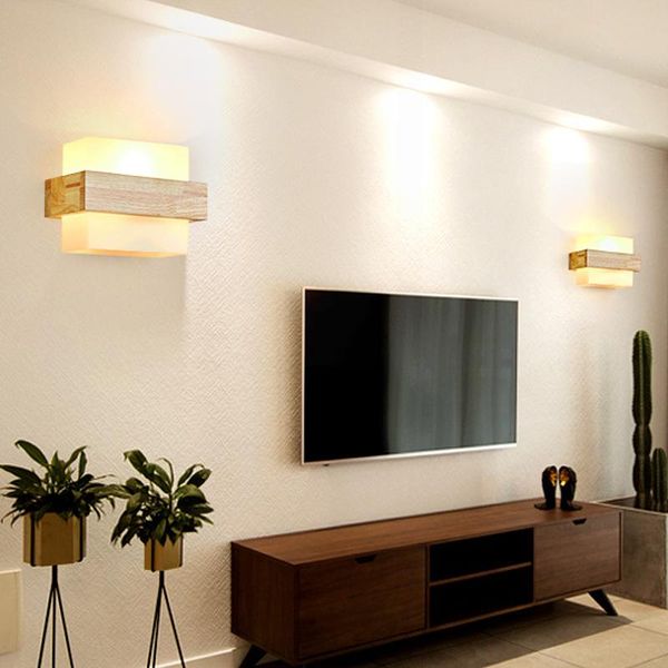 

wall lamp japan modern led bedroom lighting aisle corridors stair solid wood