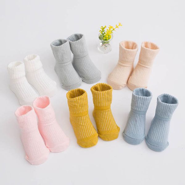 

baby socks newborn booties ankle cotton boys girls accessories spring autumn infant clothes b7577, Pink;yellow