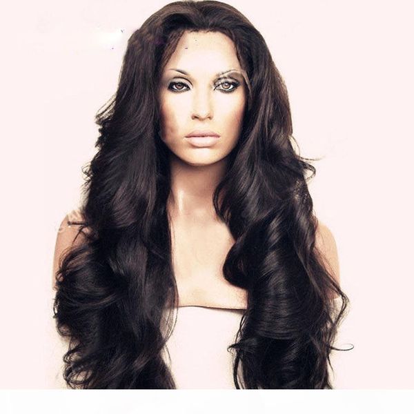 

synthetic lace front wigs natural color hair wig synthetic hair synthetic wigs for black women in stock
