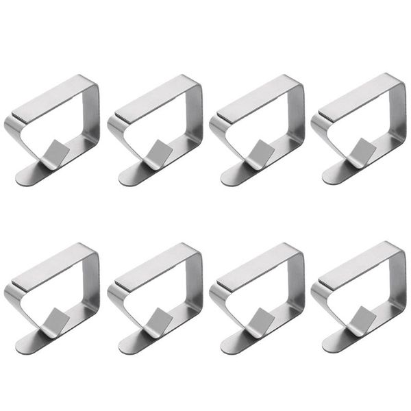 

table cloth 4/8/12pcs tablecloth clips stainless steel picnic cover clamp holder