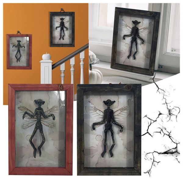 

frames 2021 dark wind mysterious mummy specimen small po frame for the ghost festival home halloween decoration horror house 26#