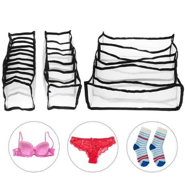 

storage drawers 3pcs underwear drawer organizer sock closet divider cabinet box