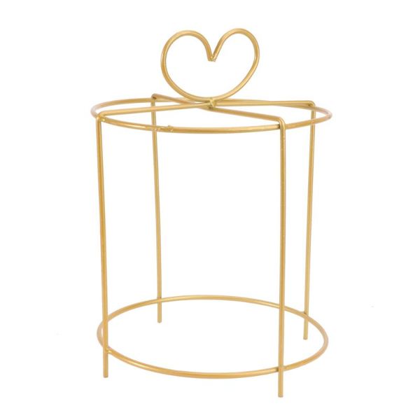 

1pc cake box decoration rack flower art rack decor storage rack(6 inches)