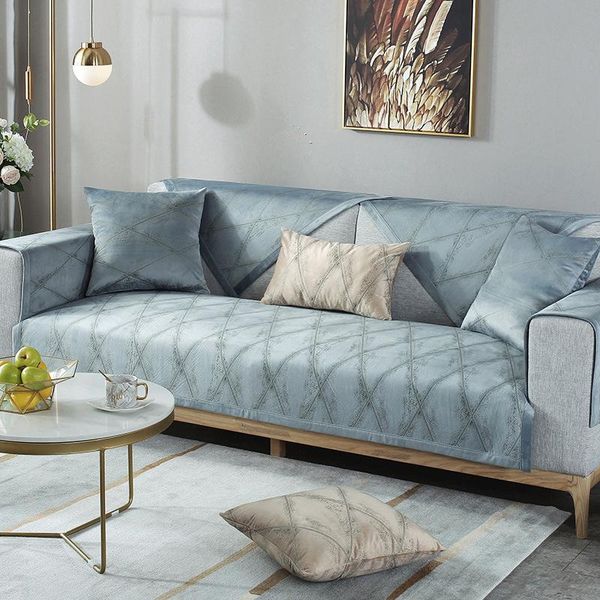 

chair covers modern sofa cover cushion towel four season universal non-slip slipcover nordic velvet for living room