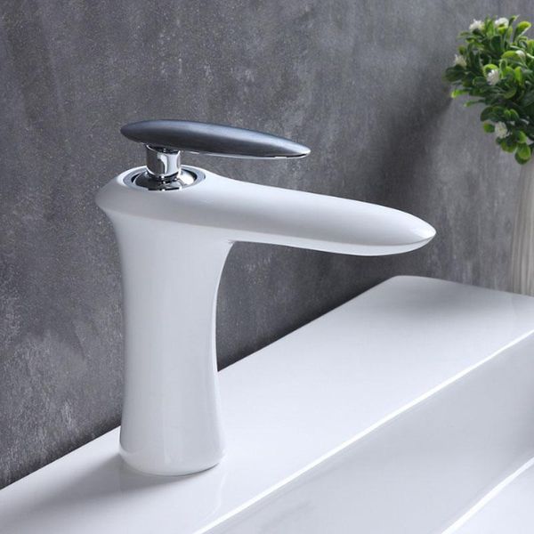 

bathroom sink faucets white paint and cold basin faucet