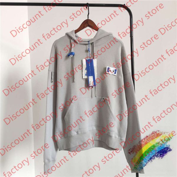 

2020fwss hoodie men women 1 neckline pullover hoody sweatshirts, Black