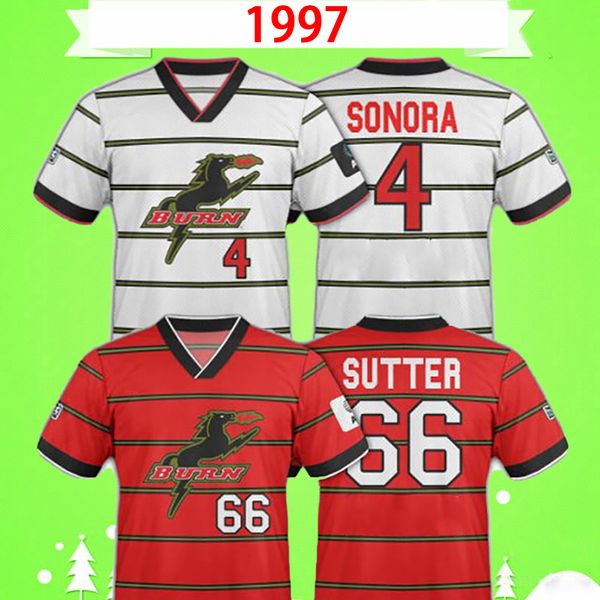 1997 1998 RETRO Burn camisas de futebol 97 98 MLS clássico Camisas de futebol vintage SUTTER SONRA ALVAREZ ECK SANCHEZ VANNEY JOHNSON KREIS S-2XL qualidade superior