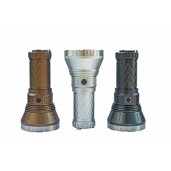 

flashlights torches haikelite hk90 3*luminus sbt90.2 18000lm high lumens 2000m long throw powerful 3*21700 type-c