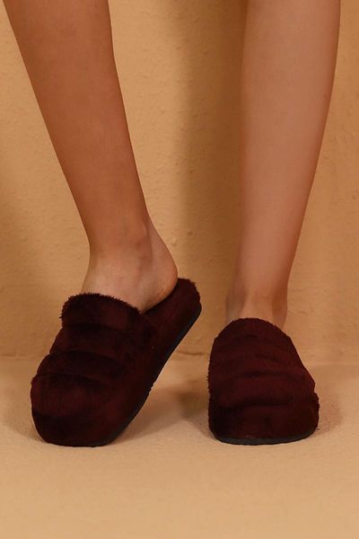 

slippers women's purple soft outsole home, Black