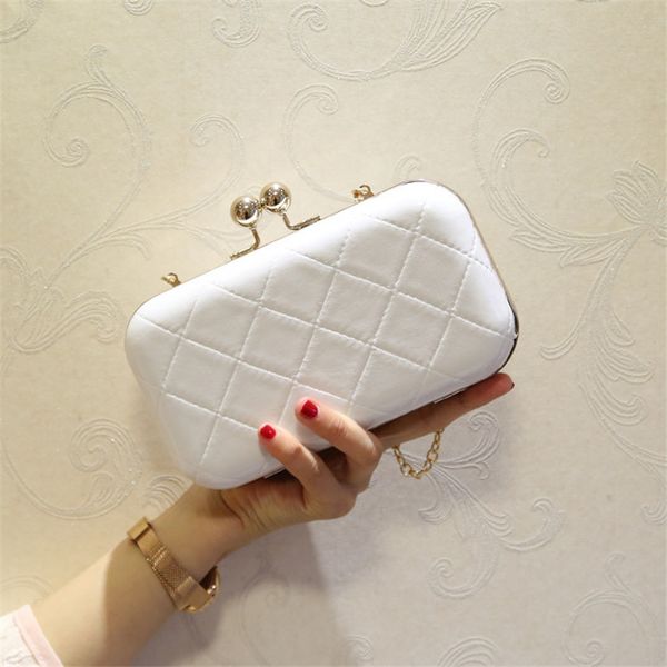 

evening day clutch bags plaid pu evening bag with chain shoulder bag women's handbags wallets evening bag for wedding party