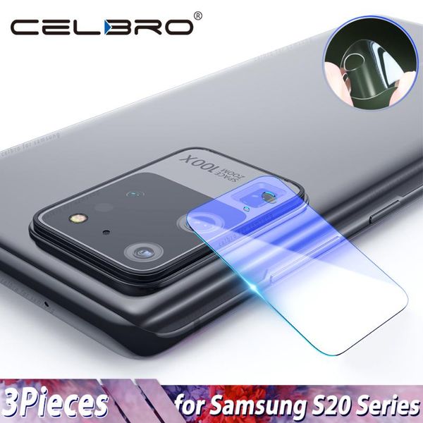 

s20 ultra camera protector hd transmittance anti scratch for galaxy s20 plus camera len film flexible glass cover