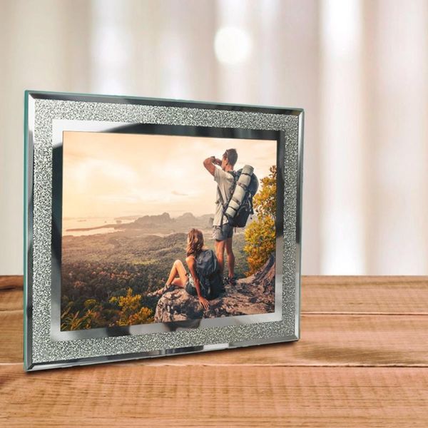 

frames and mouldings giftgarden 6x8" glass with silver side picture frame sets home decortable ornaments, set of 2pcs