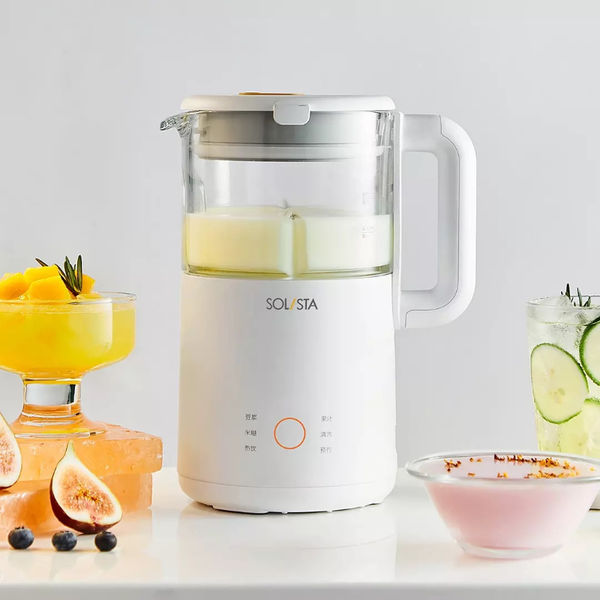 

blender household mini soymilk maker 220v automatic heating cleaning soybean milk machine 1-2 person mixer