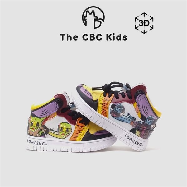 

cbc__ star co branded children's basketball autumn 2021 new boys' and girls' sports shoes, Black