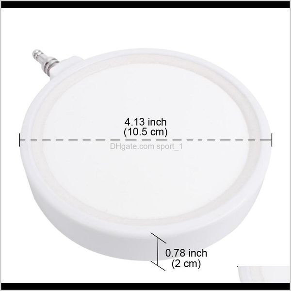 

air stone aquarium round bubble plate premium nanoscale fish tank oxygen produce superfine atomization qylote pthome