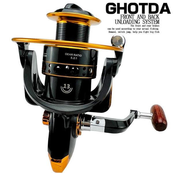 

baitcasting reels gda metal deep spool spinning fishing reel 1000-7000series left and right rocker light turntable saltwater