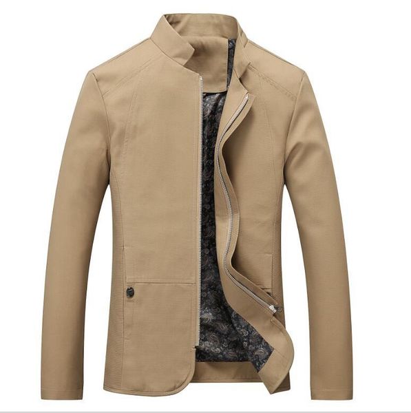 

2021 new autumn spring men's jacket male fashion streetwear coats mens outwear windbreaker slim fit jackets clothing, Black;brown