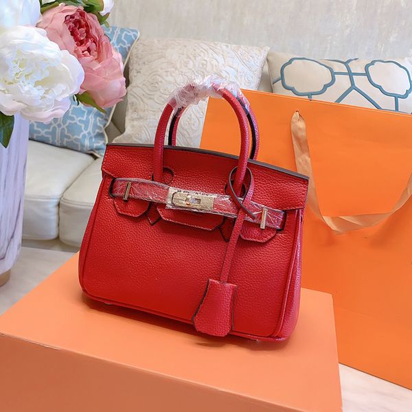 

classic litchi grain handbags single crossbody bags platinum package tote bag detachable shoulder strap ladies shopping purse