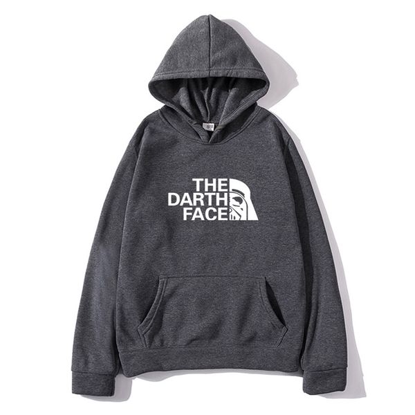 

the darth face in autumn and winter, Black