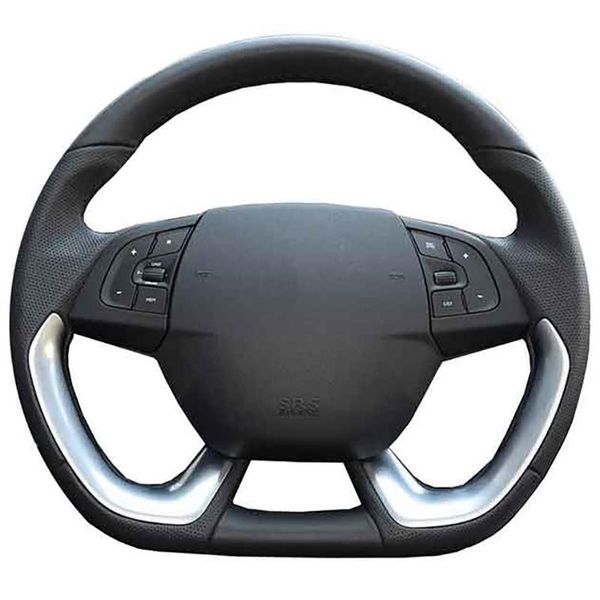 

steering wheel covers diy custom original car cover for ds5 ds 5 ds4s 4s leather braid