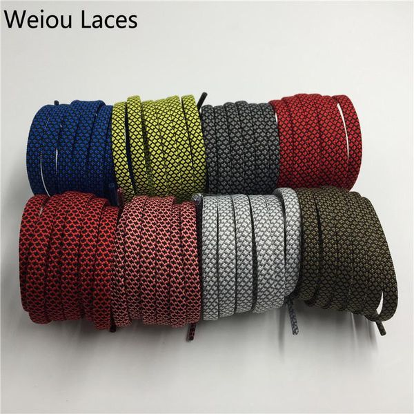 

shoes materials (30pairs/lot)weiou wide hollow custom flat shoelace cool athletic shoe laces classic bootlaces platube wholesales, Black