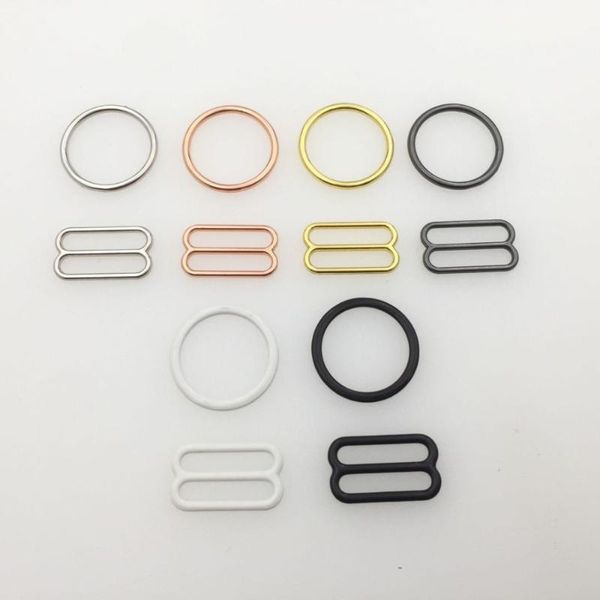 

party favor wholesales 10 sets / lot (20 pcs) bra rings and sliders strap adjusters buckles 6 color underwear adjustment accessories