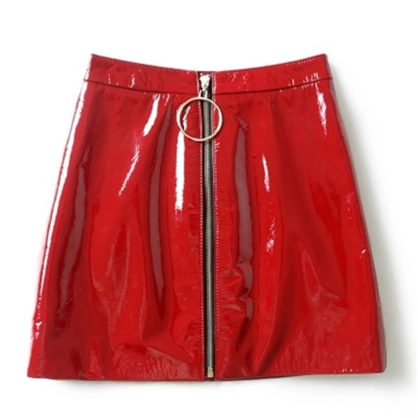 

new skirt of sheep skin with a high waist 30kq, Black