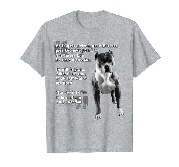 

friendly pitbull poem shirt for pit bull lovers, White;black