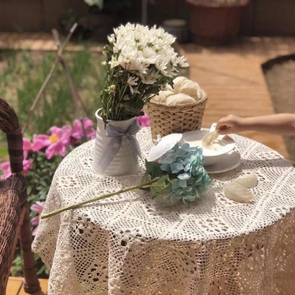 

table cloth american pastoral hollow lace tablecloth cover wedding banquet decoration po pography background cloths