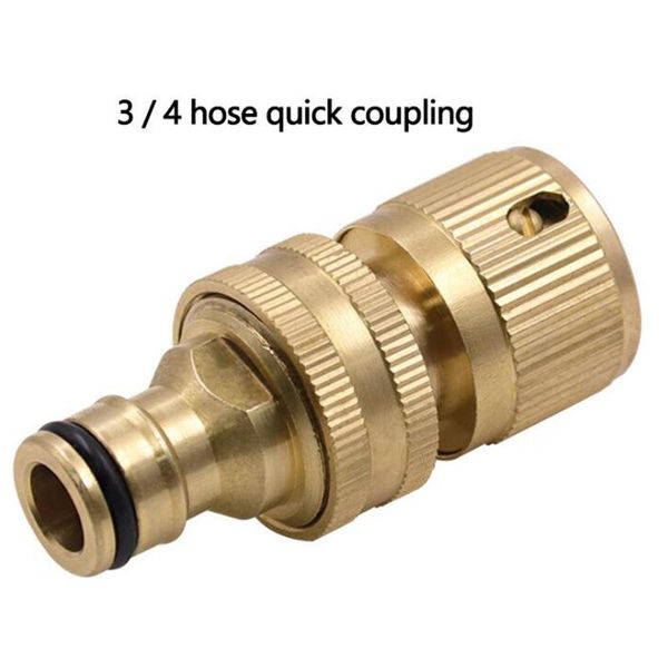 

watering equipments brass garden hose quick connect fittings 3/4 inch connector adapter female and male water
