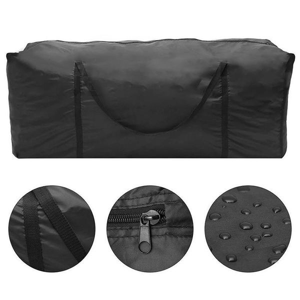 

storage bags waterproof multi-function garden furniture bag cushions upholstered seat protective cover large capacity