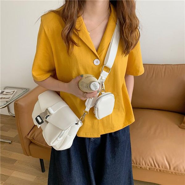 

evening bags 3pcs soft pu leather women handbag and purse wide strap set baguette shape bag ladies shoulder luxury female composite