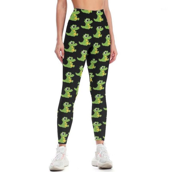 

crocodile leggings bicycle yoga pants teens highwaisted pattern fancy outfit