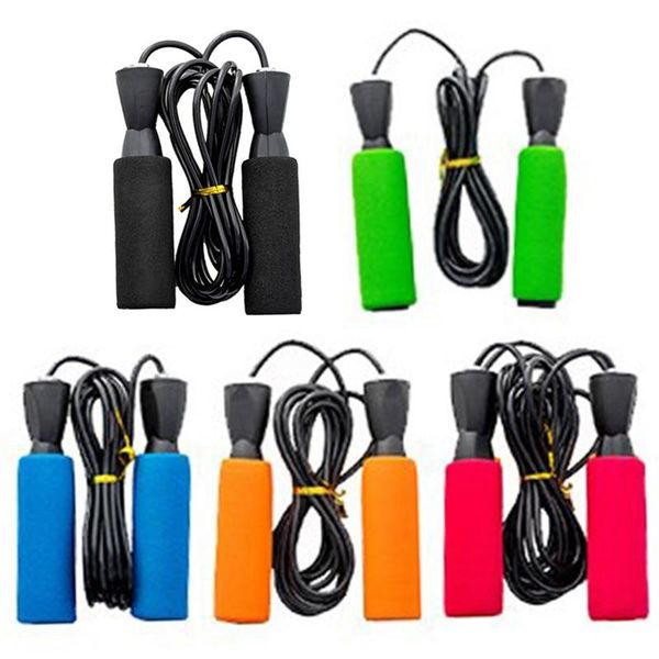 

jump ropes 2021 1pc rubber skipping rope for children and students competition fitness skipping-5 colors product length 273cm