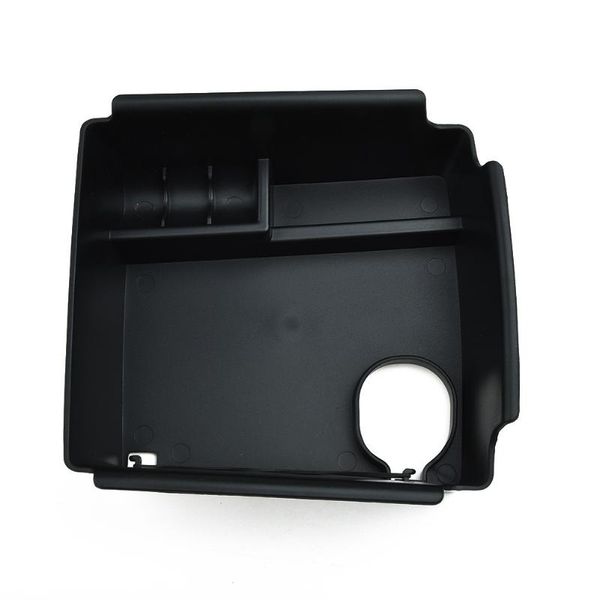 

car organizer plastic storage box parts truck black console interior durable
