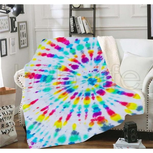 

3d digital print throw blanket fashion winter warm baby blanket swaddling bedding quilt nap blankets rainbow travel jllhou insyard