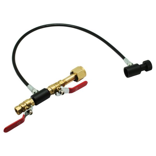 

anti-lost alarm soda stream co2 tank/cylinder refill station filling adapter with connector