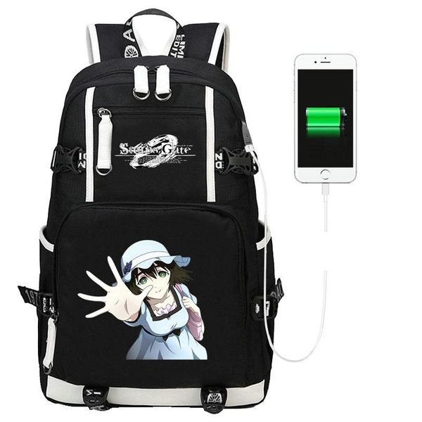 

backpack shiina mayuri steins gate daypack housemaid schoolbag cartoon rucksack satchel school bag computer day pack