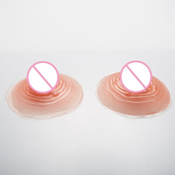

2 size 1 pair simulation fake nipples sticker fun female supplies liquid silicone pseudo nipples stickers breast form