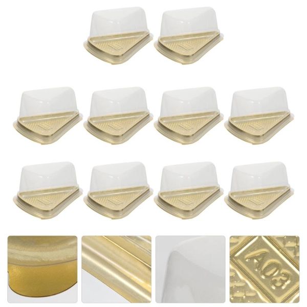 

gift wrap 100 pcs triangular packing boxes multipurpose pastry storage