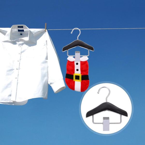 

hangers & racks 1pc dog apparel hanger pet clothing hanging rack pants clip