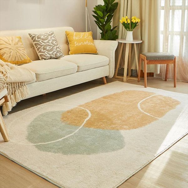 

carpets household soft texture comfortable carpet water absorbent quickly dry thick cotton material non-slip livingroom simple