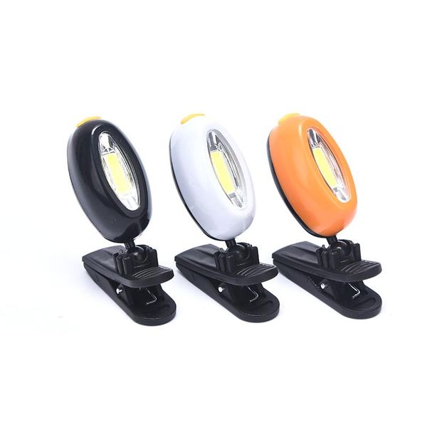 

cob led headlamp cap light 360 degree rotatable clip-on hatlight headlamp