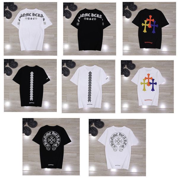 

short ins sleeve crosin japanese round neck t shirt in summer, White;black