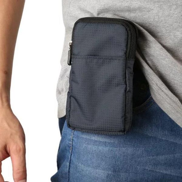 

waist bags bisi goro on the belt multi-function large capacity men & women pack messenger outdoor sports protection phone coin wallet