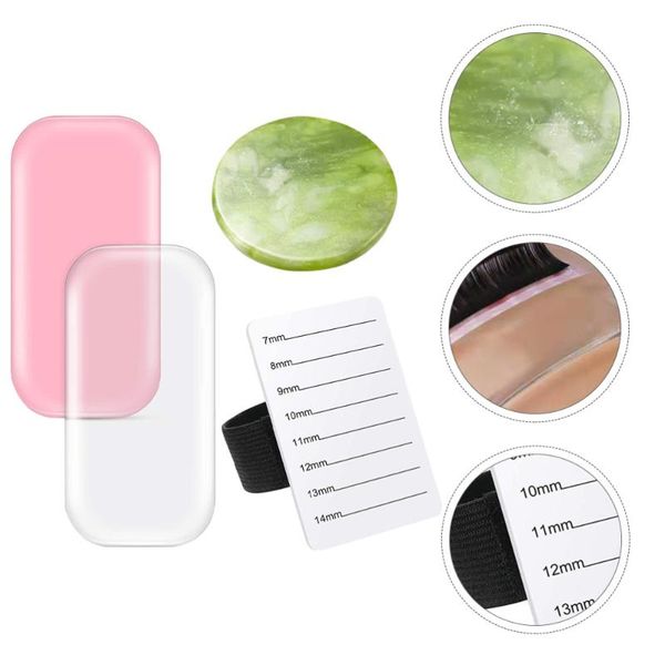 

false eyelashes 1set professional fake eyelash pad grafting plate salon tool